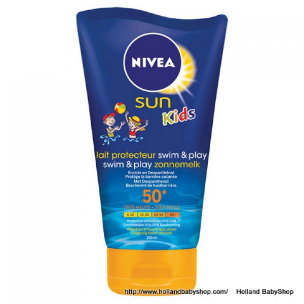 Portaal noodsituatie Symfonie Nivea Sun kids swim & play sunscreen SPF 50+ 150 ml